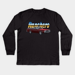 1968 Ford Ranchero 1969 Kids Long Sleeve T-Shirt